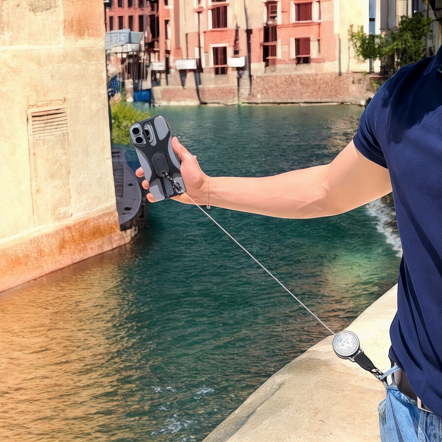 Handy gegen Herunterfallen sichern