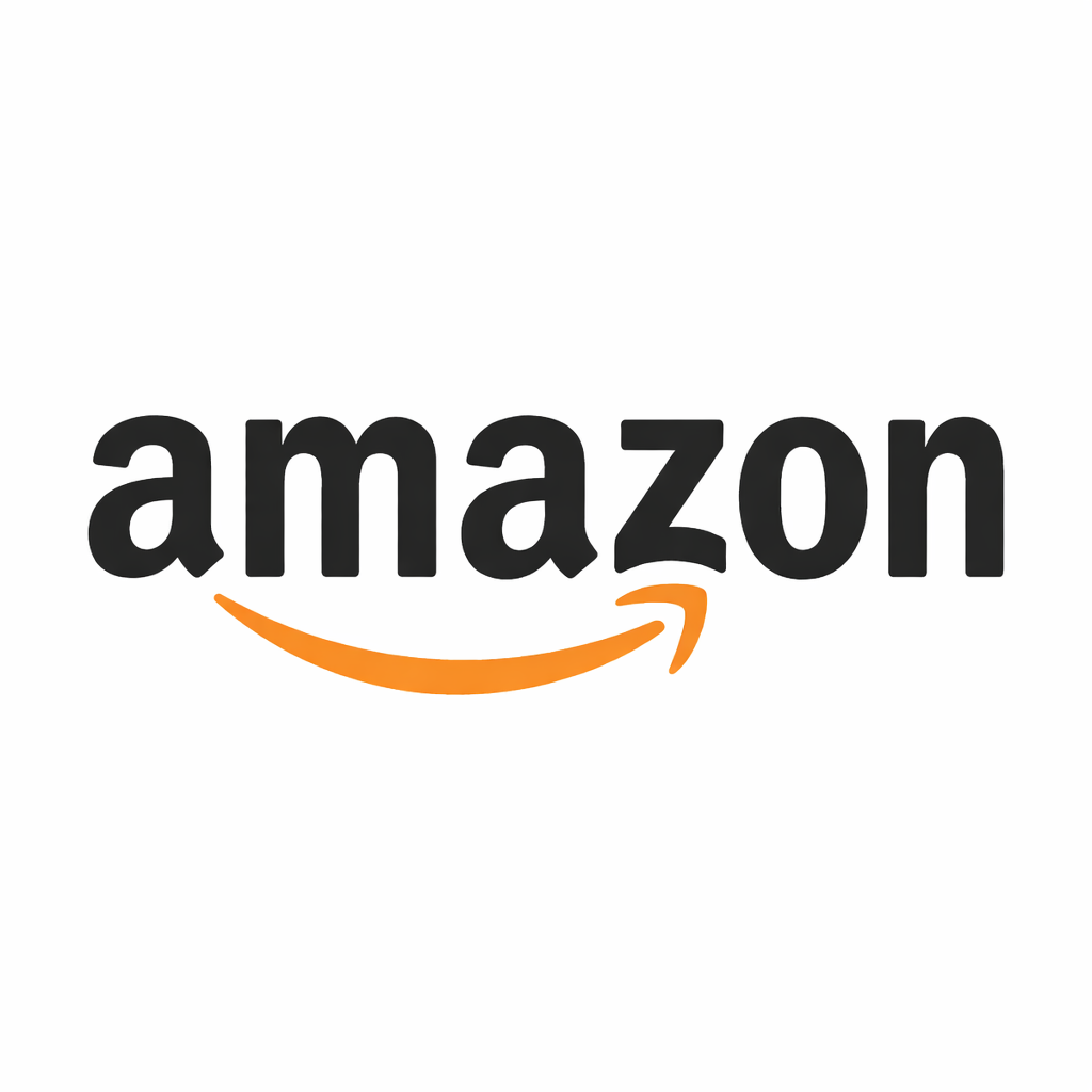 Amazon Logo als Hinweis, dass Easy Protect Produkte auch über Amazon erhältlich sind.