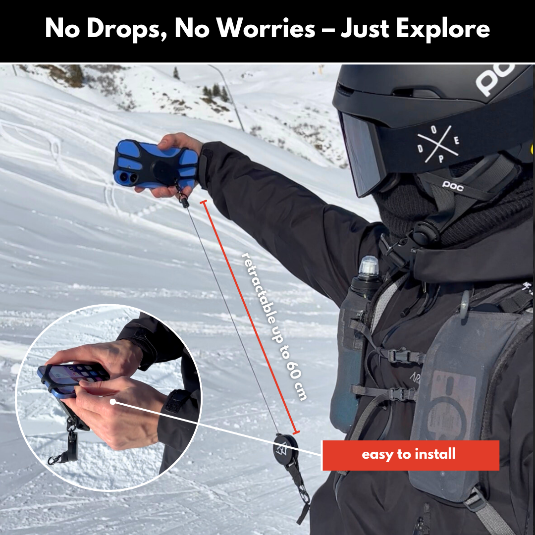 Phone protection for skiing