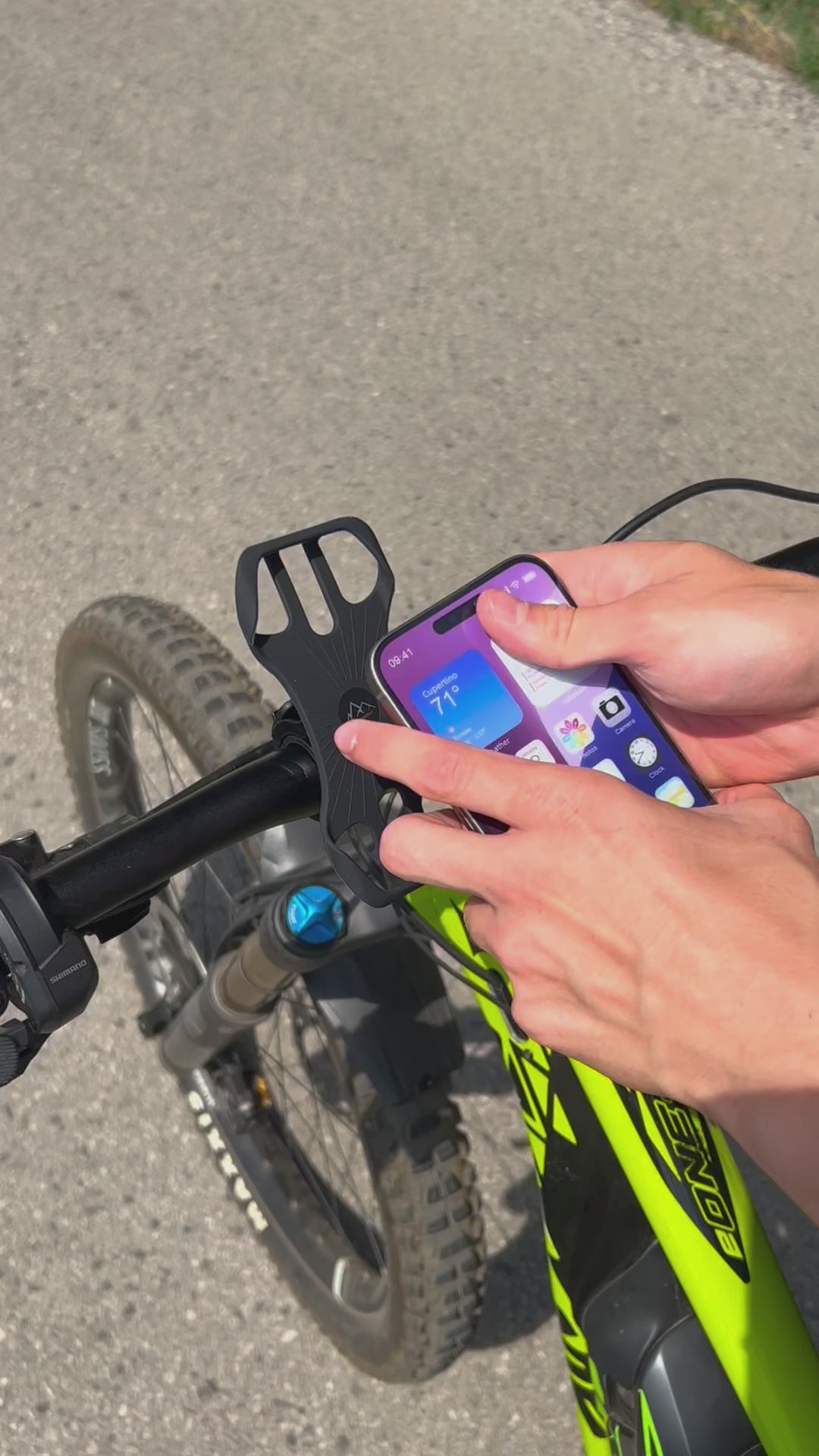 Peak Protect Bike install